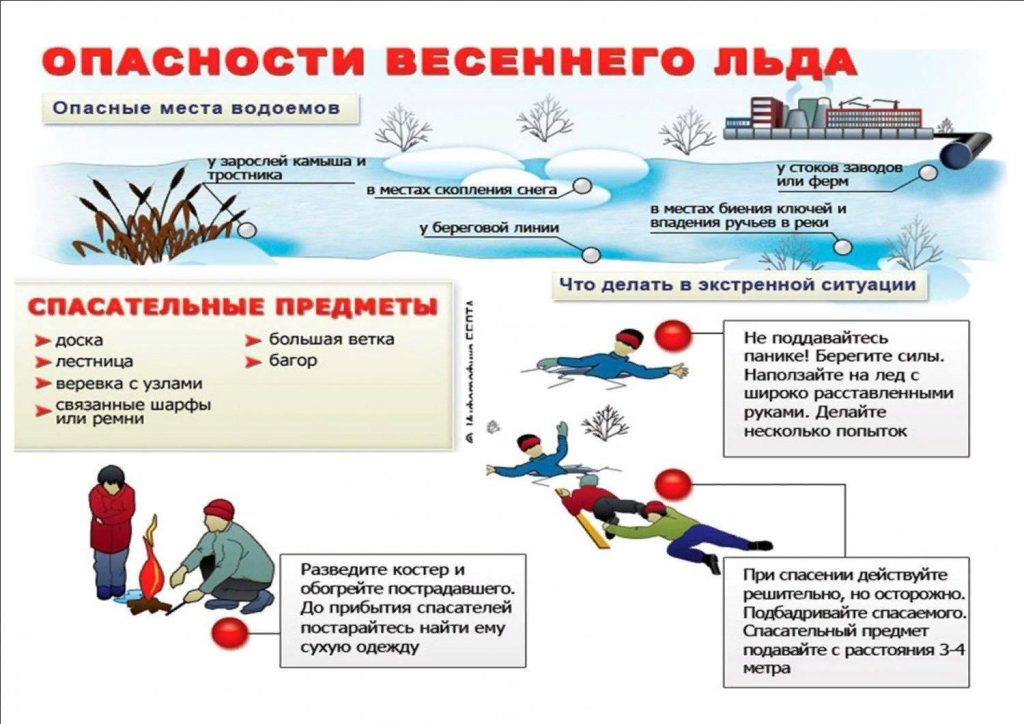 Осторожно! выход на лед